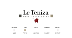 Desktop Screenshot of leteniza.com