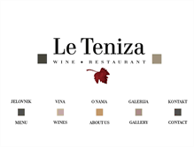 Tablet Screenshot of leteniza.com